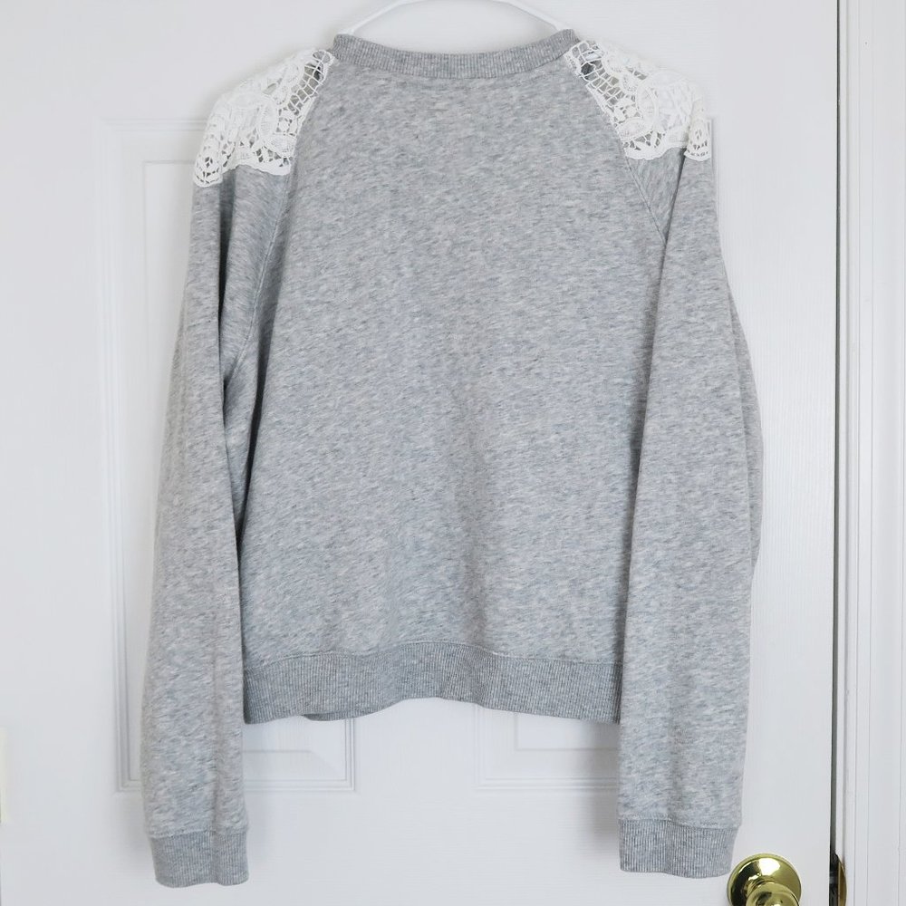 Aeropostale Pullover Lace Detail Sweater Casual XL - Picture 2 of 6